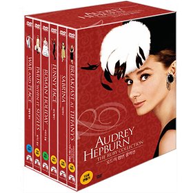 (DVD)  오드리헵번 루비 콜렉션 (Audrey Hepburn The Ruby Collection, 6disc)